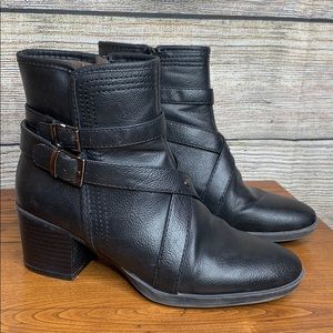 Natural Soul 8.5 black Motto Boots 🥾 biker style